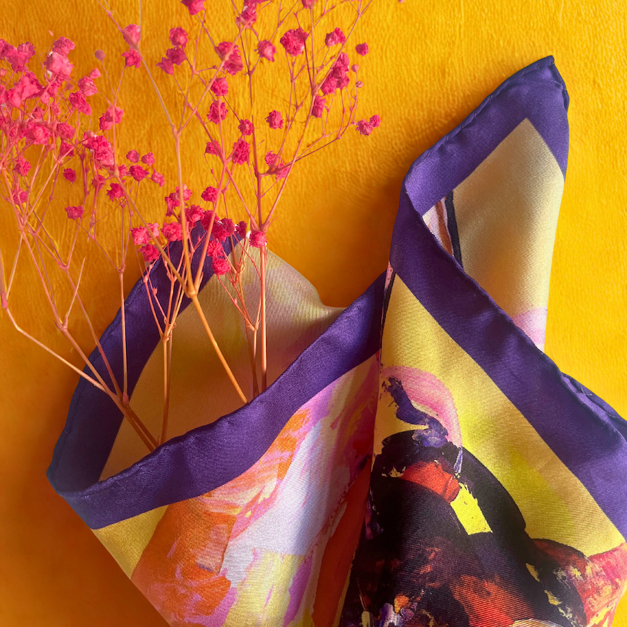 Foulard "Éclat de Provence"