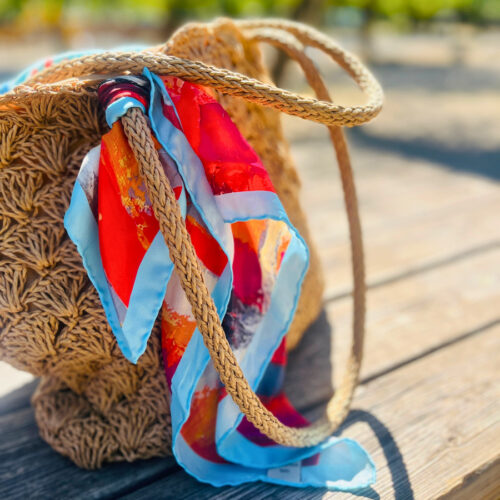 Foulard "Soleil d'Azur" – Image 2