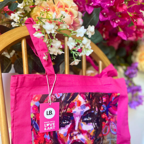 Tote Bag "Songe Fuschia" – Image 4
